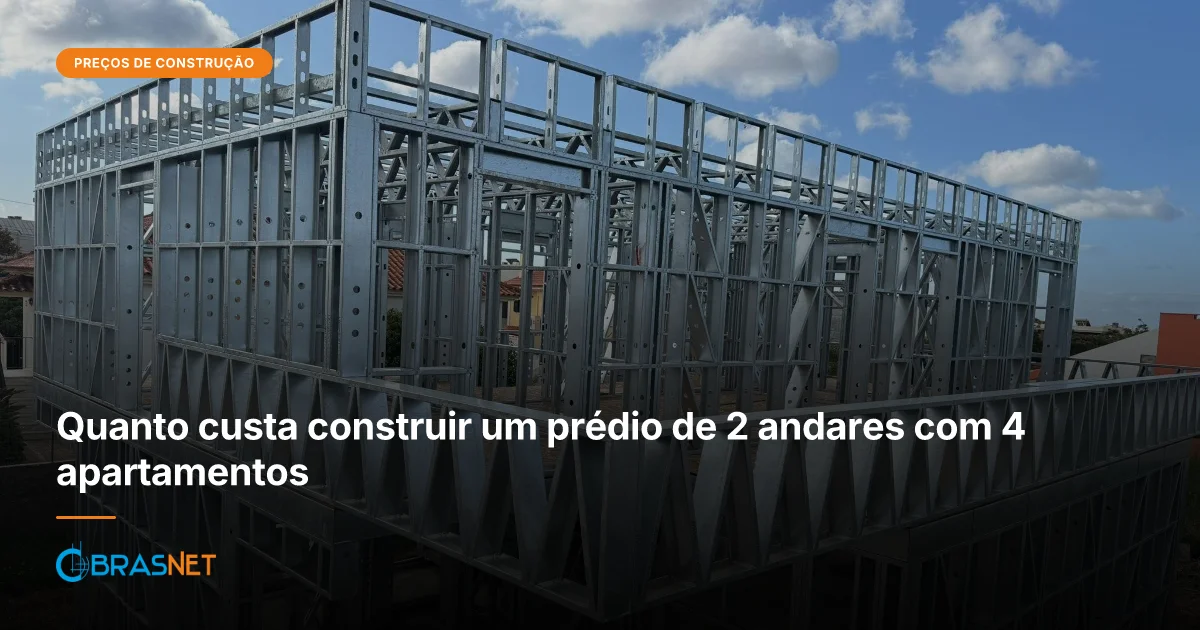 Quanto custa construir um prédio de 2 andares | Casas LSF | Casas LSF